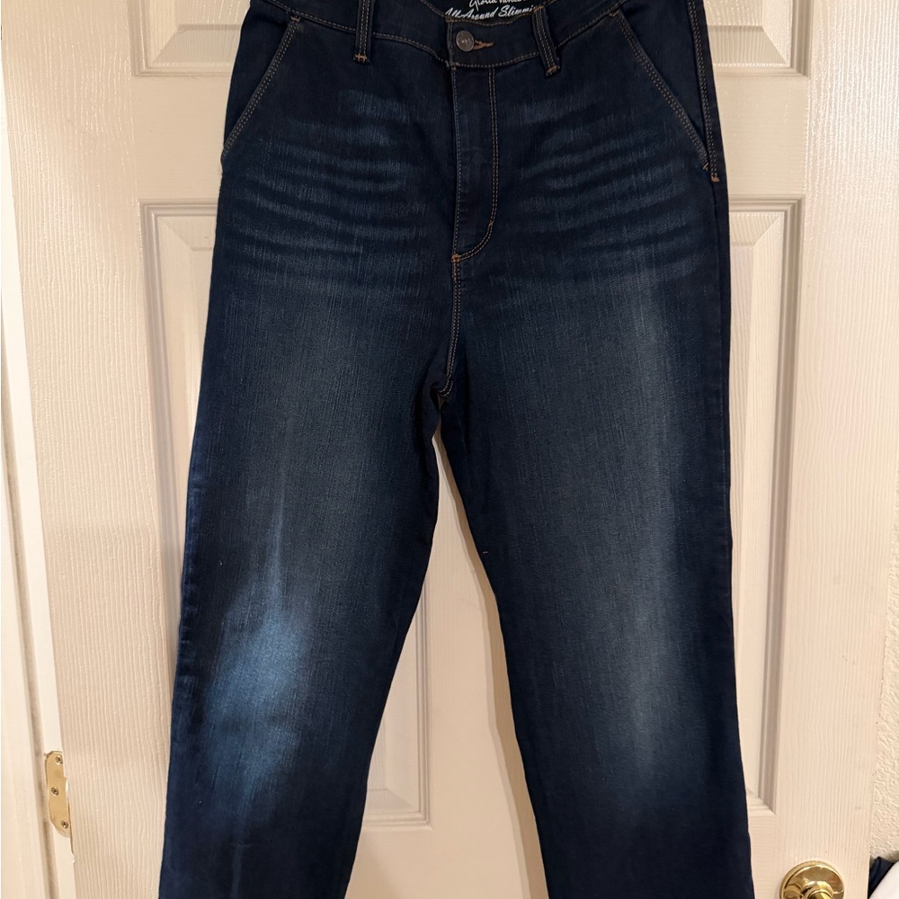 Gloria Vanderbilt Dark Blue Straight Jeans